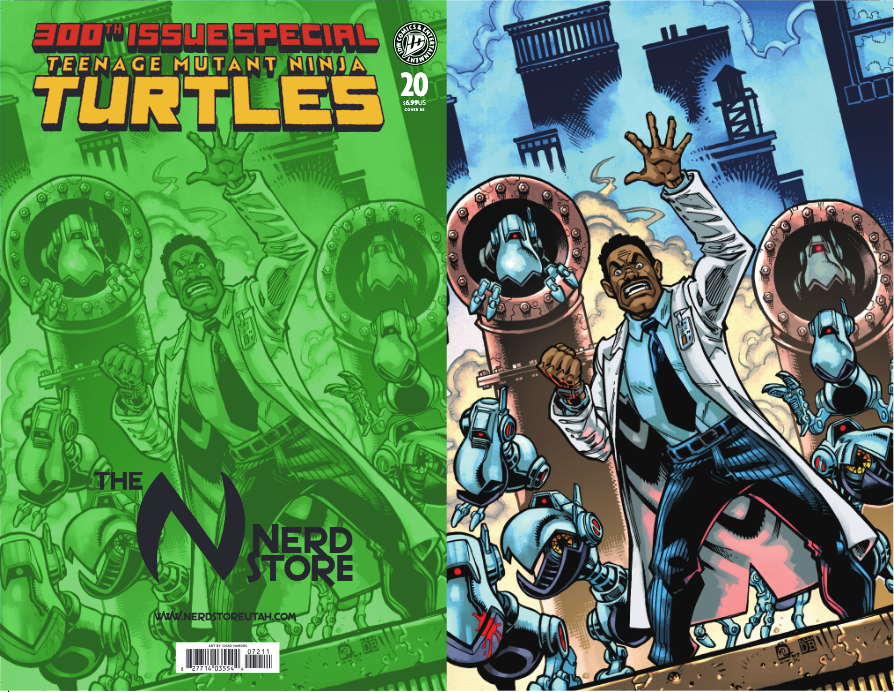 TMNT #300 SDCC 2026 Exclusive Variant- set of 4 Villains - Image 2