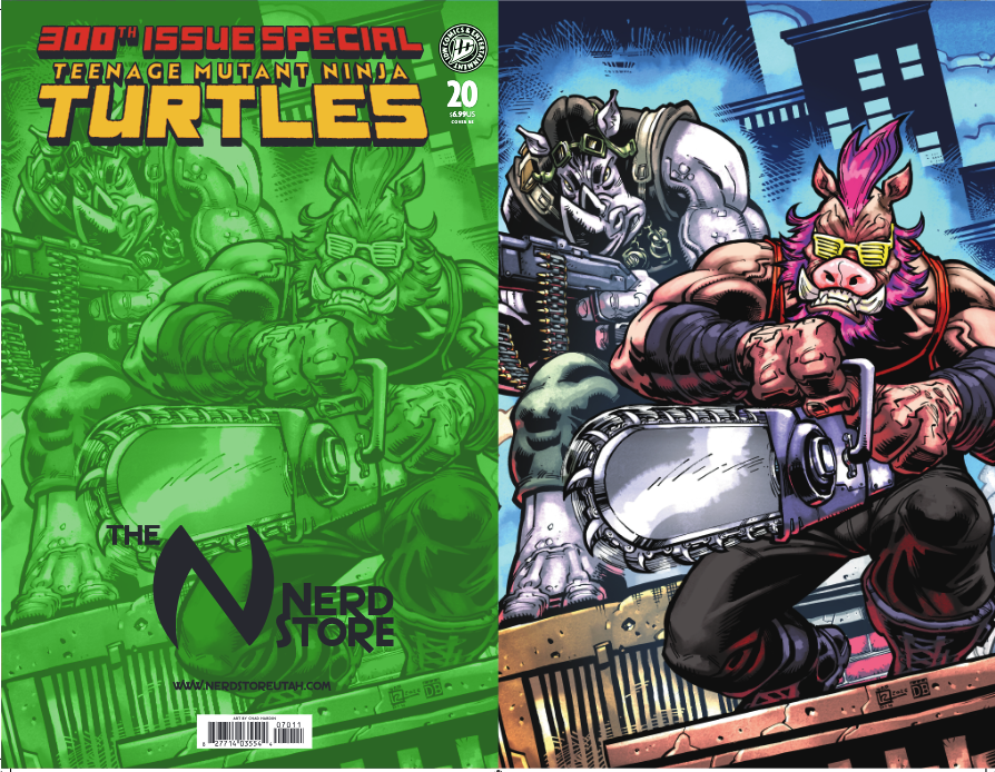 TMNT #300 SDCC 2026 Exclusive Variant- Beebop and Rocksteady