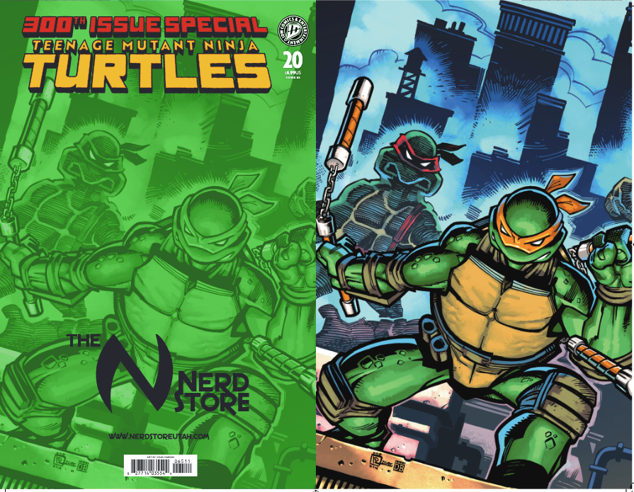 TMNT #300 SDCC 2026 Exclusive Variant- Michelangelo